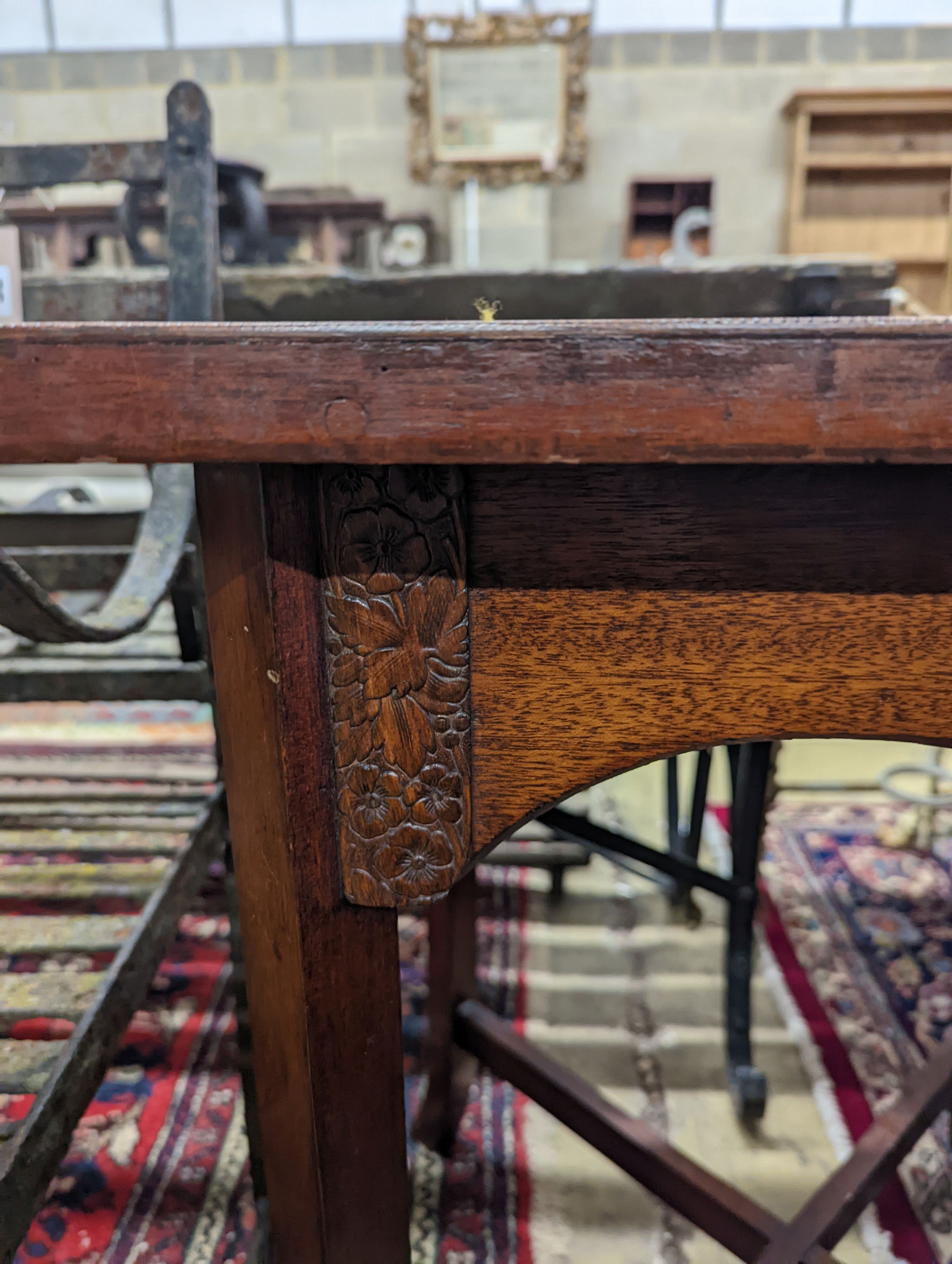 An early 20th century French inlaid games table, width 61cm, depth 61cm, height 7cm